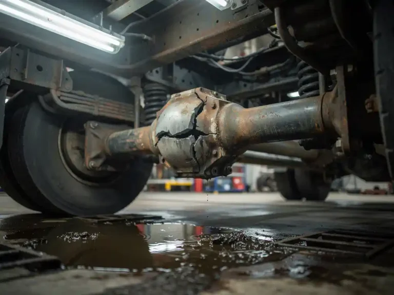 Kan ik nog rijden met een kapotte aandrijfas op mijn Volvo FM?